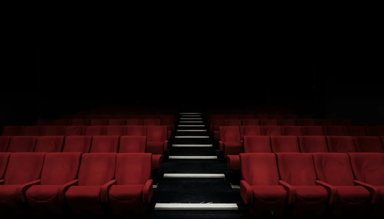 Open-air cinema hangout