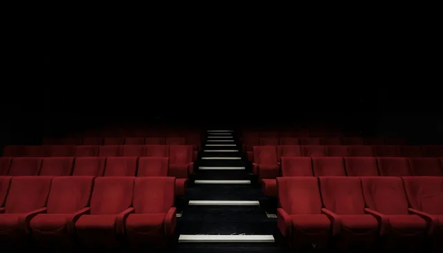 Open-air cinema hangout
