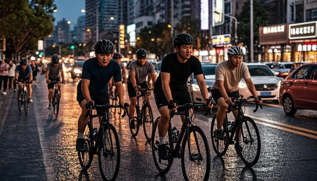 Bike ride around town